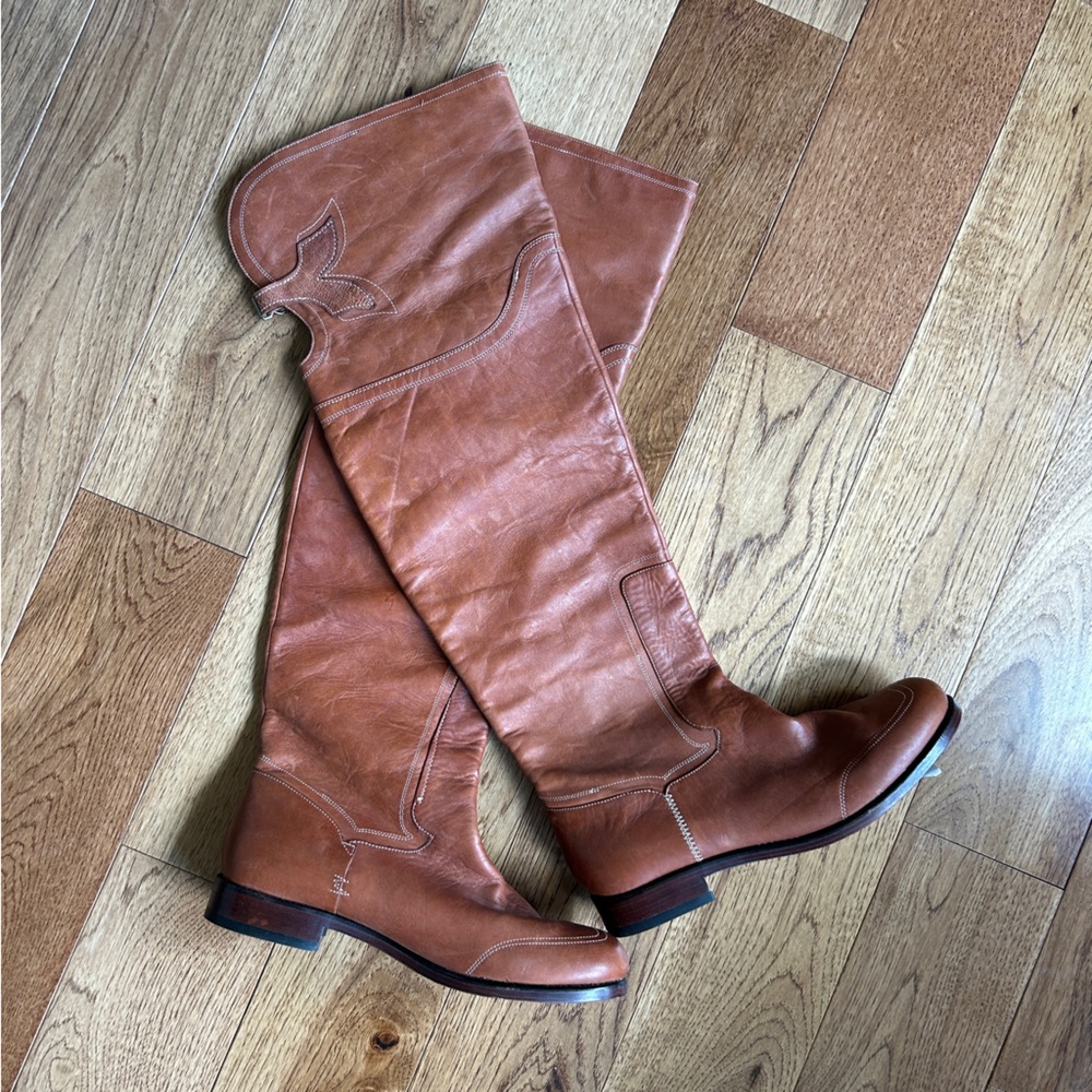 Timberland Women’s Leather Over-the-Knee Boots - Never Worn, Like New